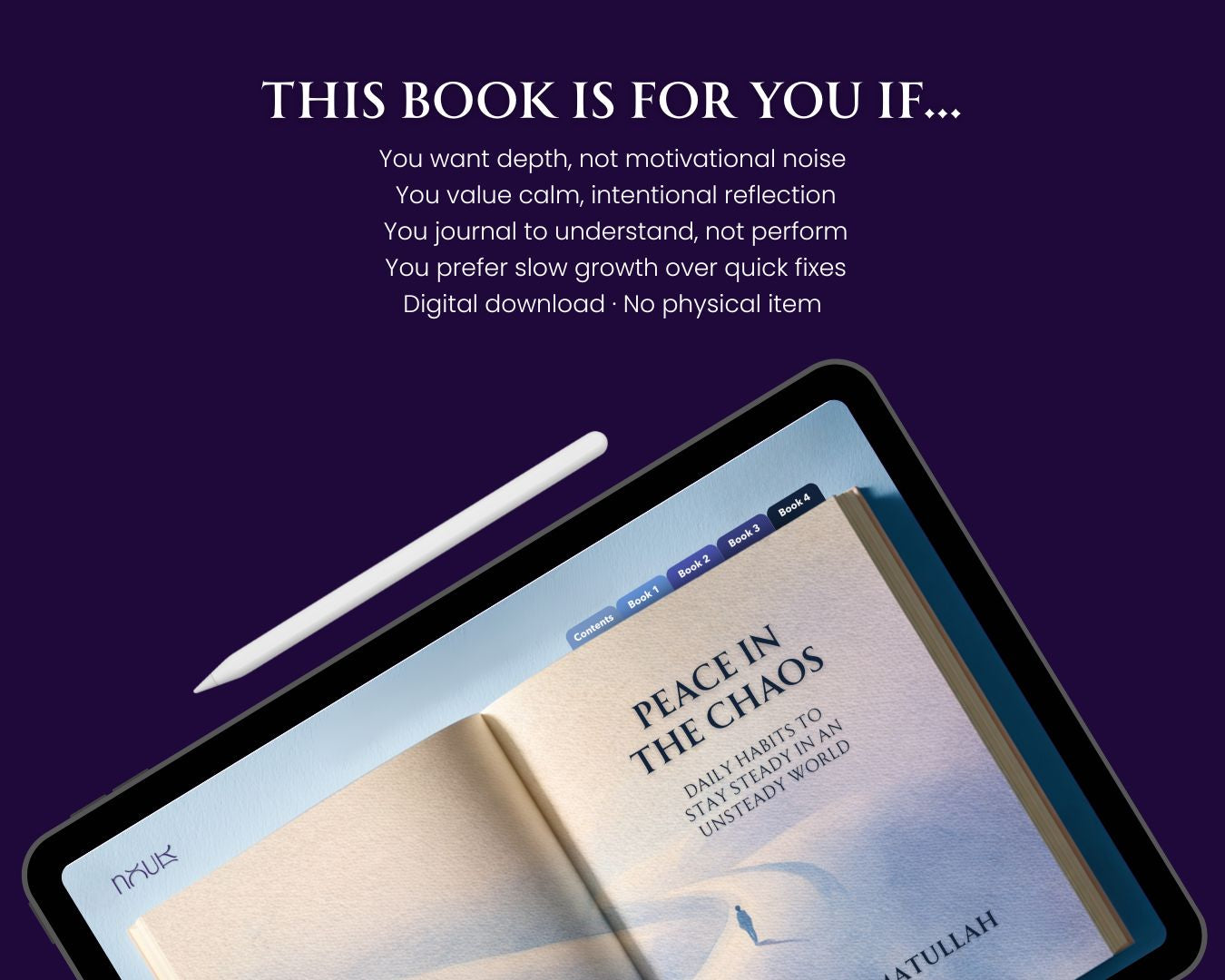 Peace in The Chaos — EBOOK - EJOURNAL