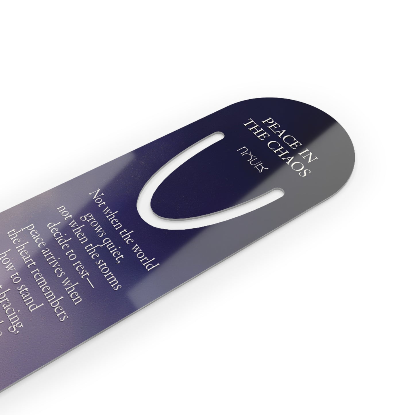 Nour Quiet Essentials | Peace in the Chaos Bookmark
