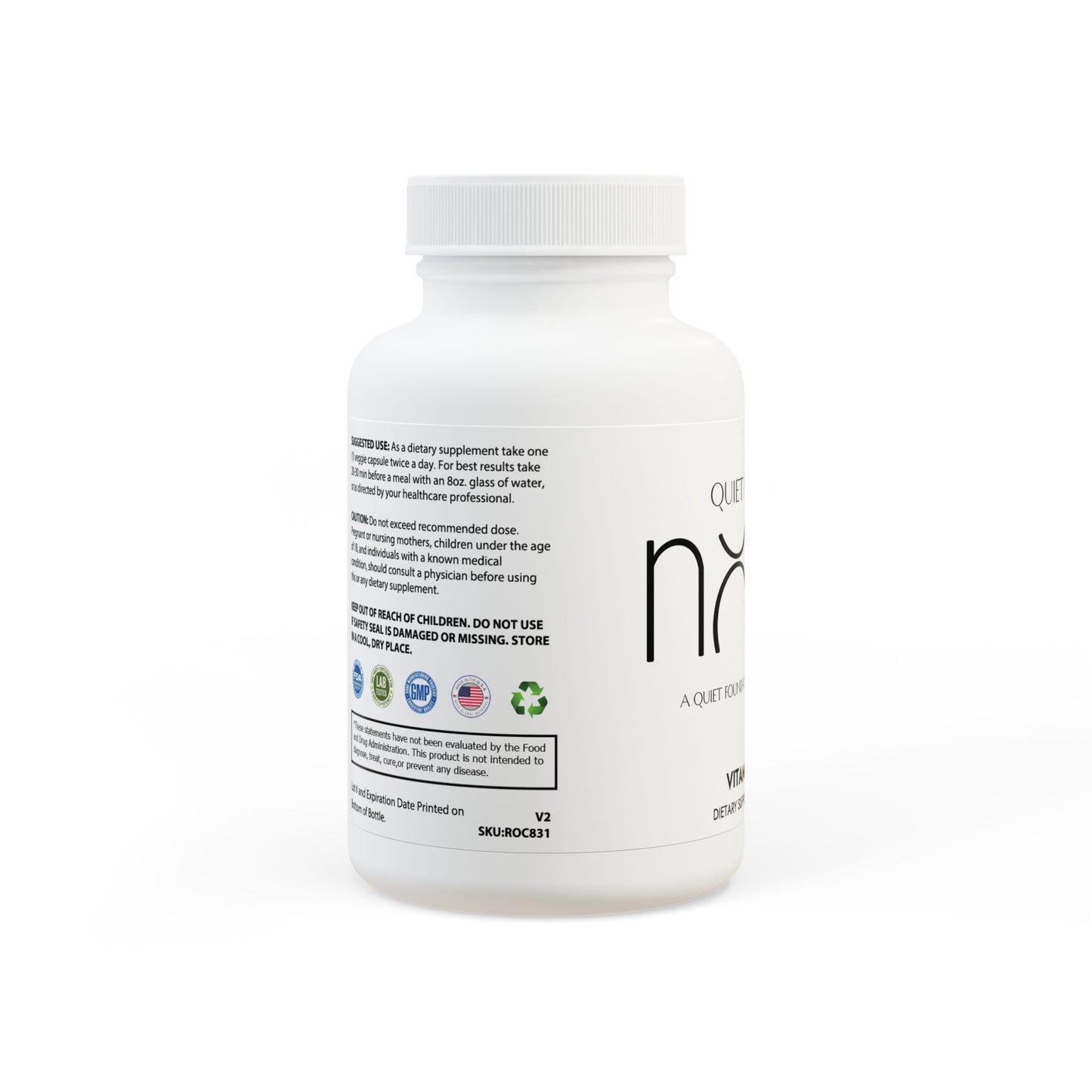 Nour Quiet Essentials | Vitamin K2 + D3 Supplement (60 Capsules)